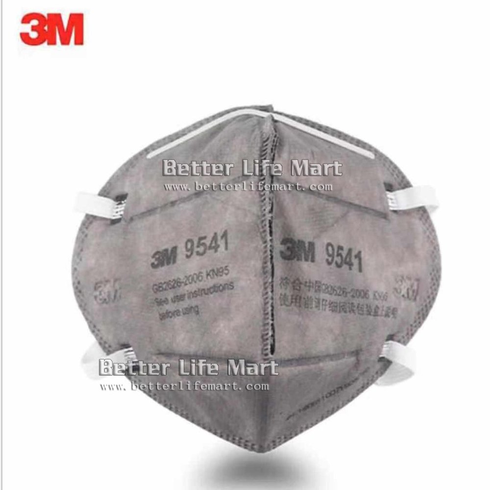 3M 9541 KN95 Respirator Face Mask, 5 pcs, Earloop